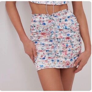 Brand new W/ Tags* For Love & Lemons ruched skirt